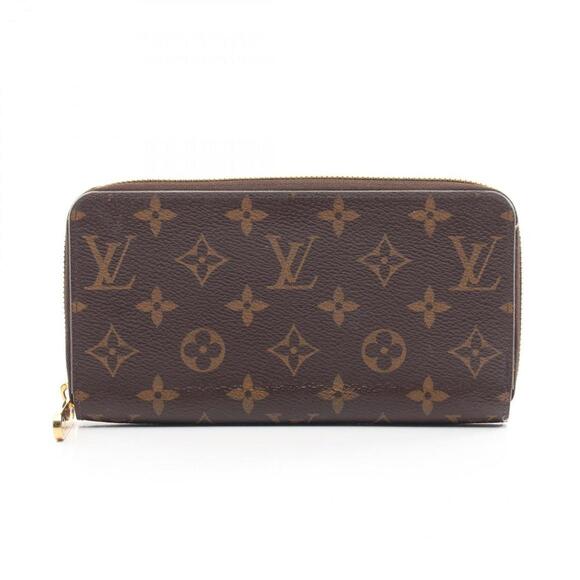 LOUIS VUITTON Brown Monogram Leather Wallet - Picture 1 of 11